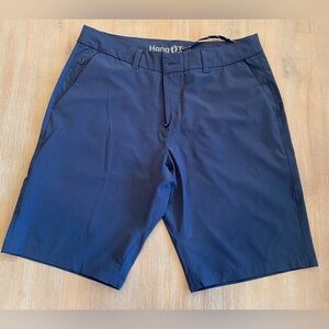 Men’s Hang Ten brand hybrid shorts, size 34, blue